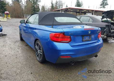 2018 BMW M240I xDrive z USA, uszkodzony, nr VIN WBA2N3C57JVC29296